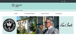 Desktop Screenshot of karlbarth.unibas.ch
