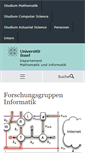 Mobile Screenshot of informatik.unibas.ch