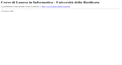 Desktop Screenshot of db.unibas.it