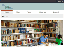 Tablet Screenshot of ibmb.unibas.ch