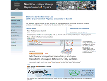 Tablet Screenshot of nanolino.unibas.ch