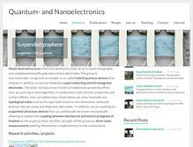 Tablet Screenshot of nanoelectronics.unibas.ch