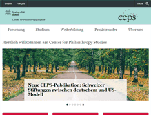 Tablet Screenshot of ceps.unibas.ch
