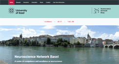 Desktop Screenshot of neuronetwork.unibas.ch