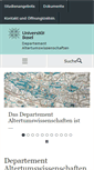 Mobile Screenshot of daw.philhist.unibas.ch